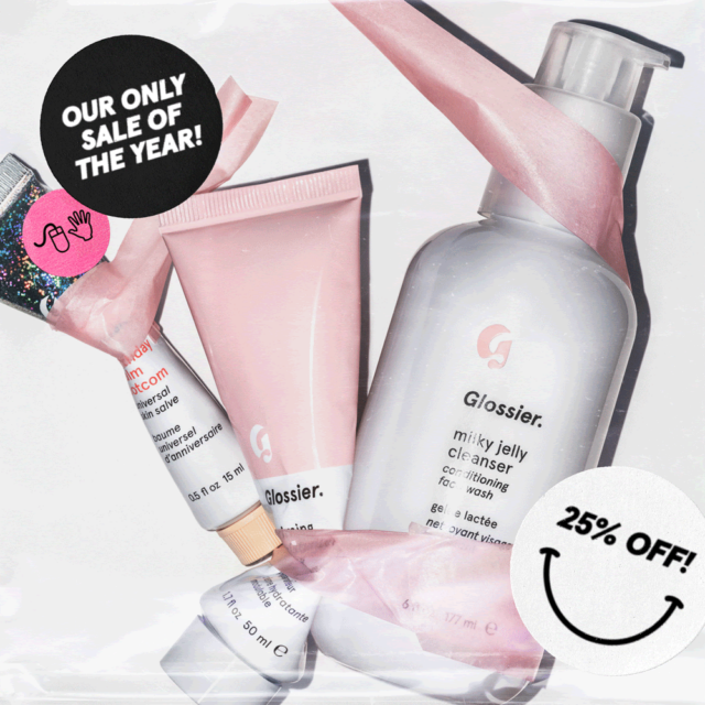 Glossier Promotion Screenshot
