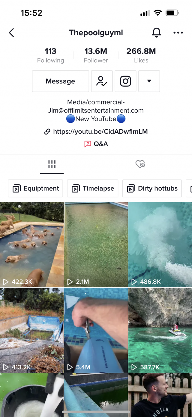 The Pool Guy on TikTok